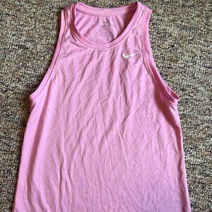 Nike Dri Fit Pink Tank Top Size XS